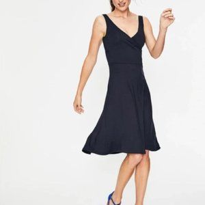 Boden Willa Jersey Dress, Navy, 10